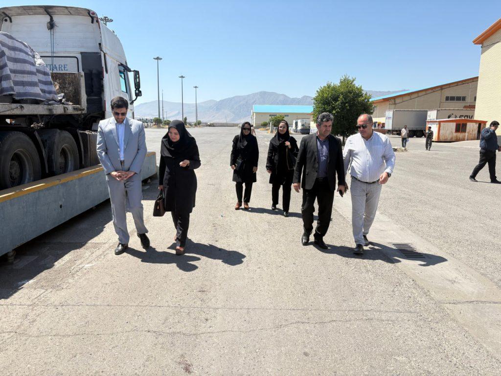 تأکید بر هوشمندسازی فرآیندهای لجستیکی در بازدید میدانی مشاورین مدیرعامل سازمان منطقه آزاد ماکو