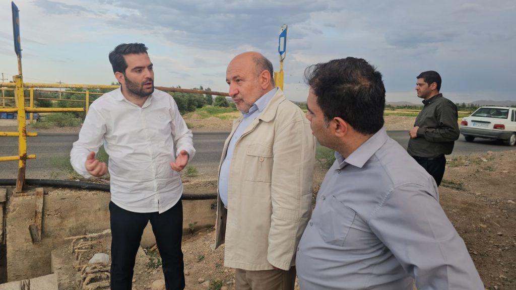 آغاز عملیات اجرایی پل عظیم کندی و تعریض جاده تا سه‌راه شوط